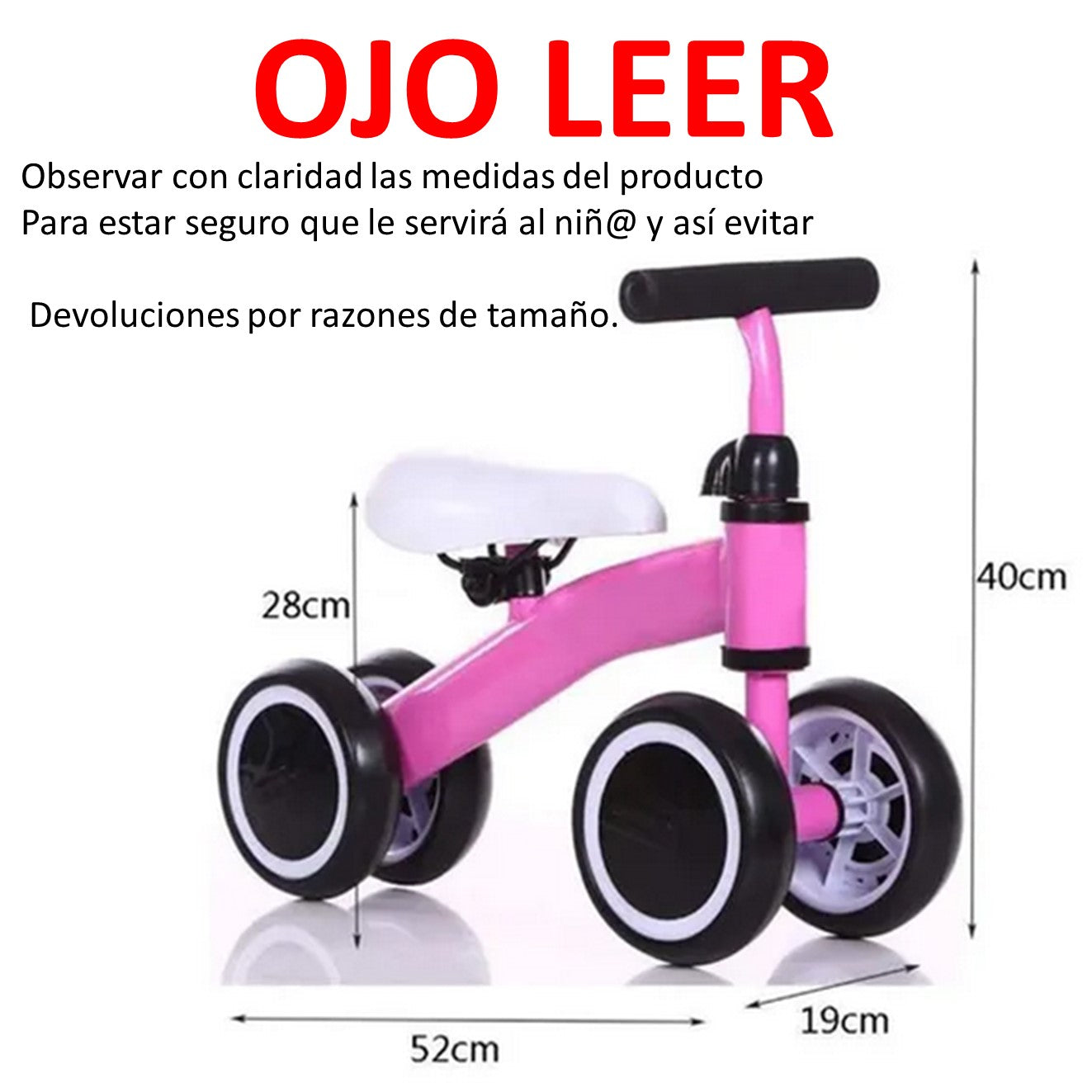 Triciciclo para bebes, mini bicicleta