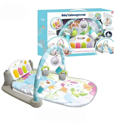 Gimnasio Para Bebé con colgante Bluetooth Control remoto Luna Proyector Night Light Baby Toys